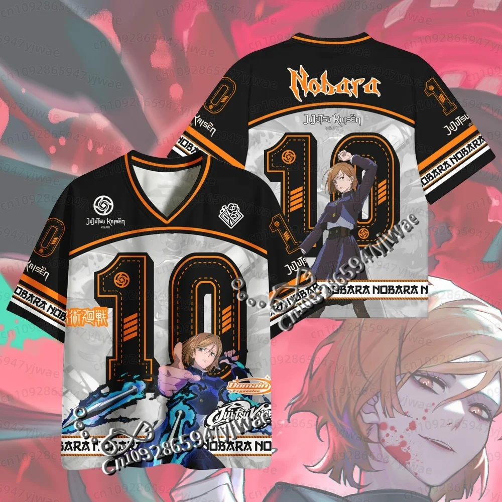 2026 NEUES Sommer-Herren-T-Shirt Jujutsu Kaisen Satoru Gojo Yuta Megumi Schnelltrocknendes Sport-Shirt Anime-Fan-T-Shirt für Männer, Frauen und Kinder – Detail 4