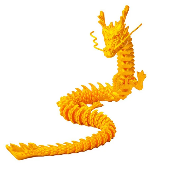 1pc 30CM 3D Printed Gem Dragon Crystal Toy Rotatable Articulated Dragon Gift For Kids With ADHD Perfect For Birthdays Gift 5 1pc 30CM 3D Printed Gem Dragon Crystal Toy Rotatable Articulated Dragon Gift For Kids With ADHD Perfect For Birthdays Gift 5