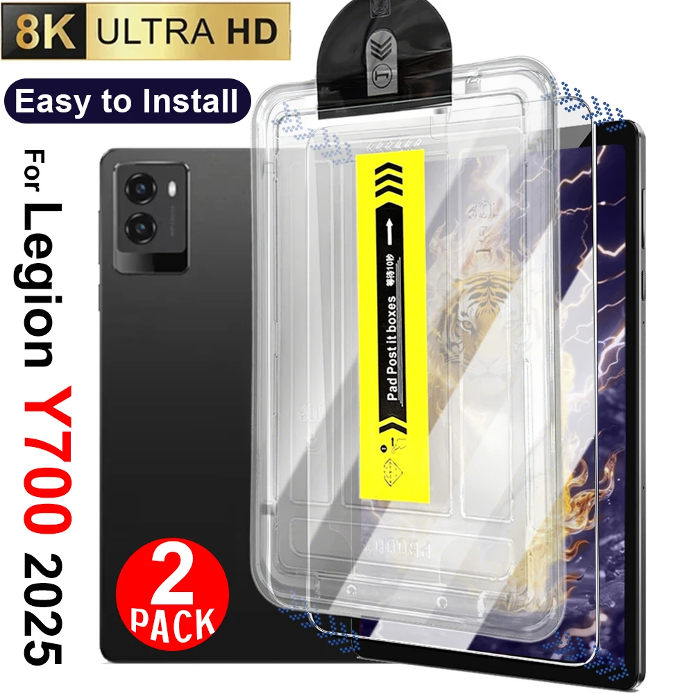 

Easy Install Screen Protector for Lenovo Legion Y700 2025 8.8 inch Tempered Glass Dust Free Installation HD Anti-scratch Film