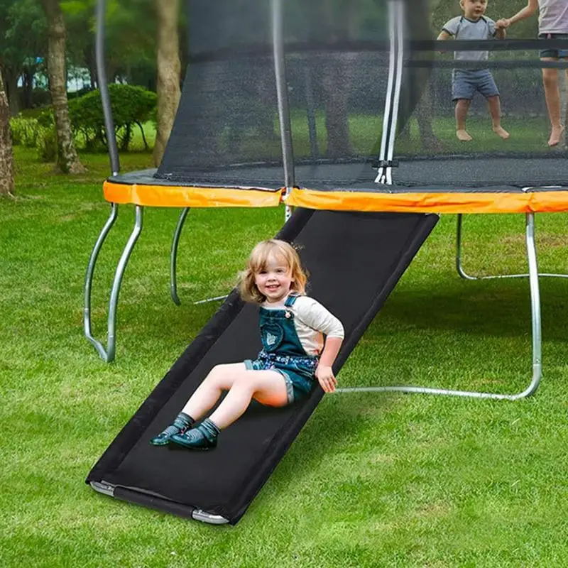 

Оригинальная направляющая для батута и альпинист. Сверхмощная стальная конструкция. Лучшее, чем лестница. Легко поднимается и горка.