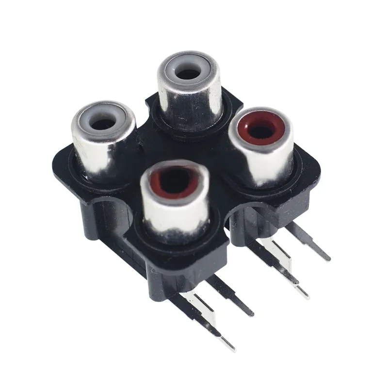 2-Hole 4-Hole 6-Hole Lotus Socket RCA Socket Audio Socket AV Socket Signal Audio Socket Plug
