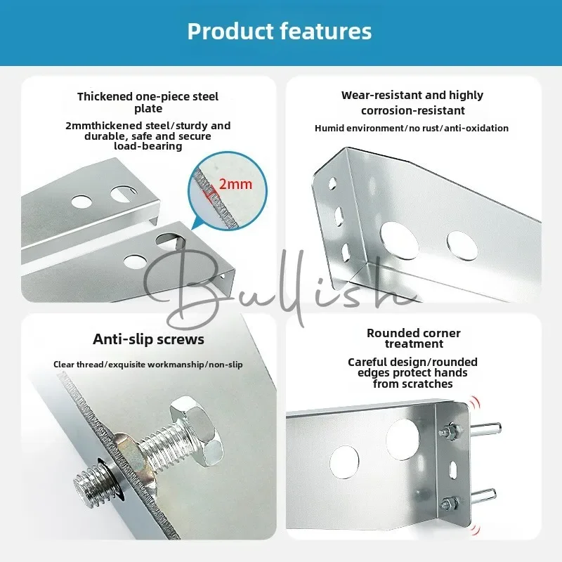 Bracket Slate Countertop Undercounter Basin Washbasin Marble Basin Desk Bracket Fixed Rack
