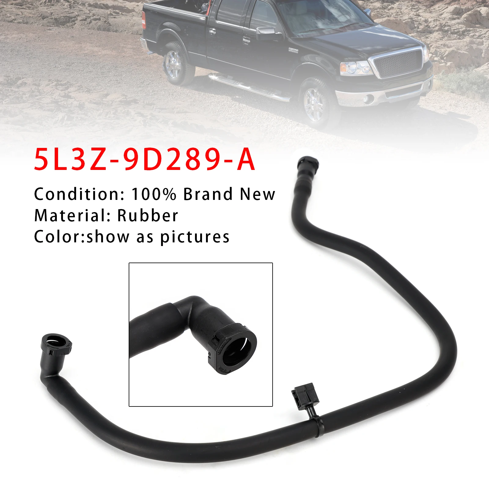 

Artudatech Fuel Vapor Separator Purge Hose 5.4L V8 5L3Z-9D289-A For Ford F-150 2005 2006 2007 2008