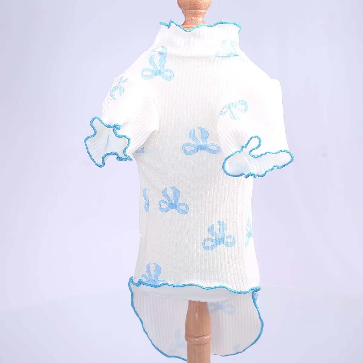 1PC  Dog Cat Shirt Pet Clothing Spring Summer Thin  T-Shirt for Teddy Bear Small Dog and Cat view 2