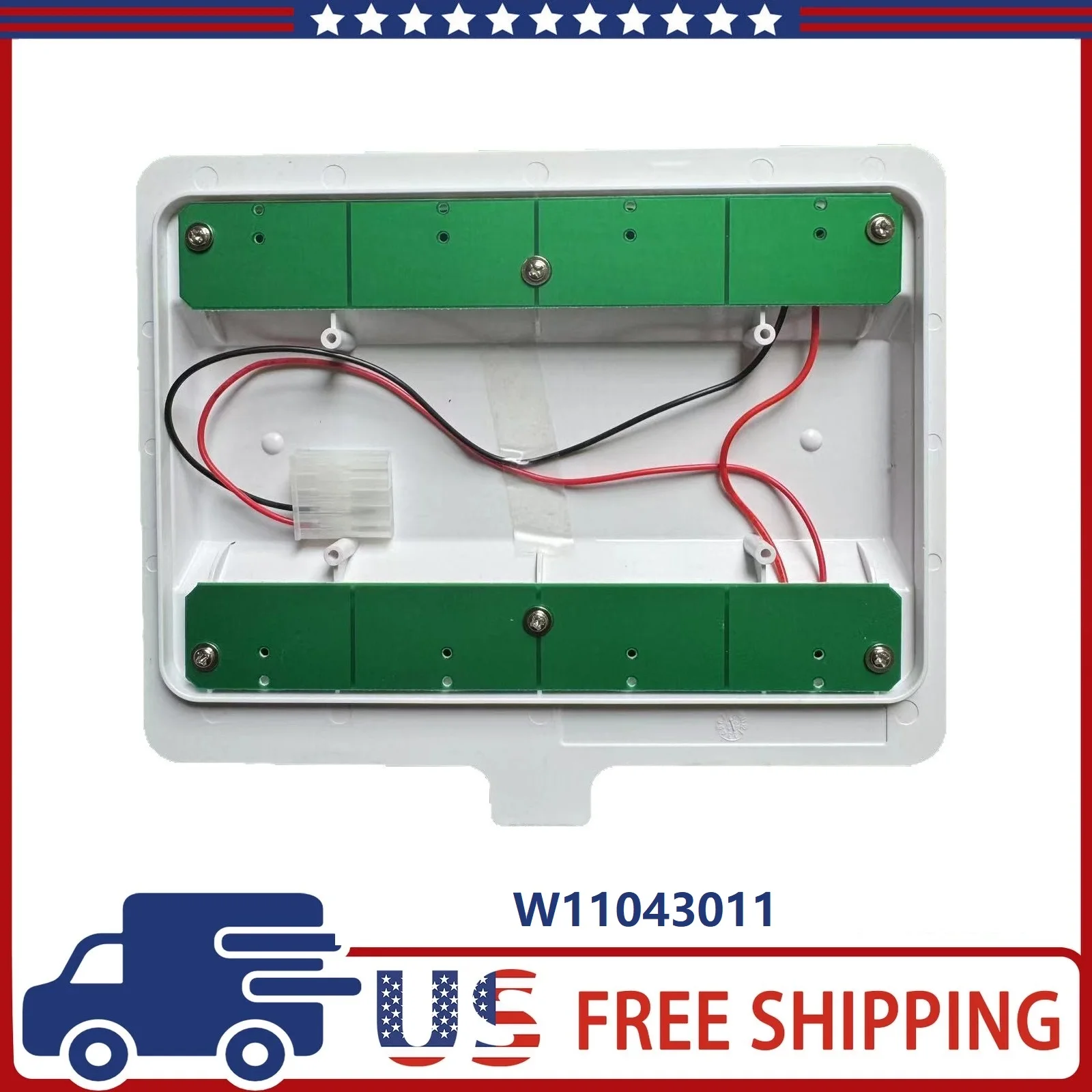 Bombilla de refrigerador W11043011 para frigorífico Whirlpool Kenmore Maytag W10866538 AP6047972 PS12070396