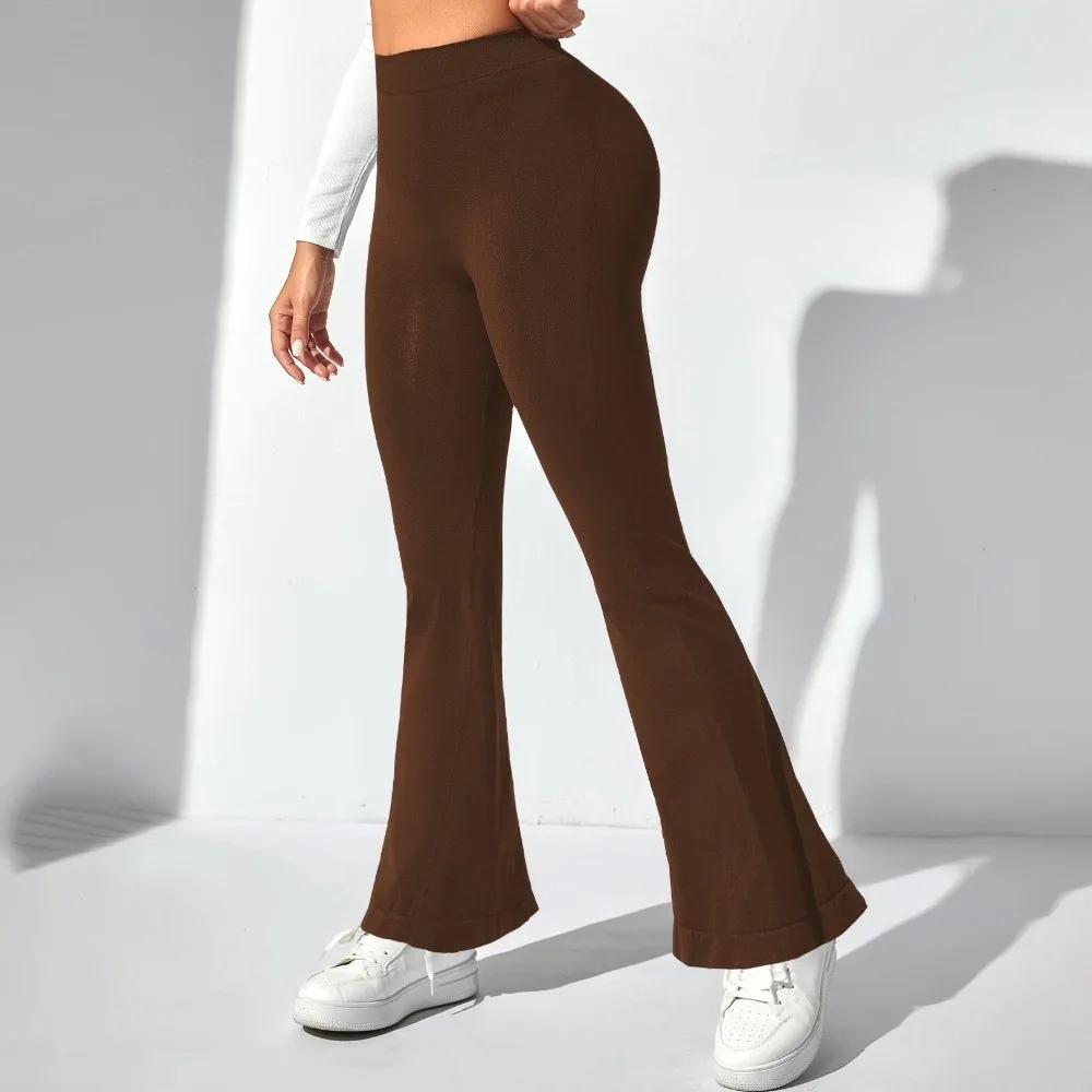 موضة الخامس الخصر اليوغا السراويل الرياضية الورك رفع مطاطا الرياضة اللياقة البدنية طماق تنفس التخسيس اليوغا لفافة ساق غير مخيطة الجري