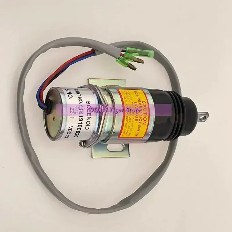 

New Stop Solenoid 1819100520 12V for Isuzu 4JG1 4JG2 6BG1 6BB1 Engine 8944533430