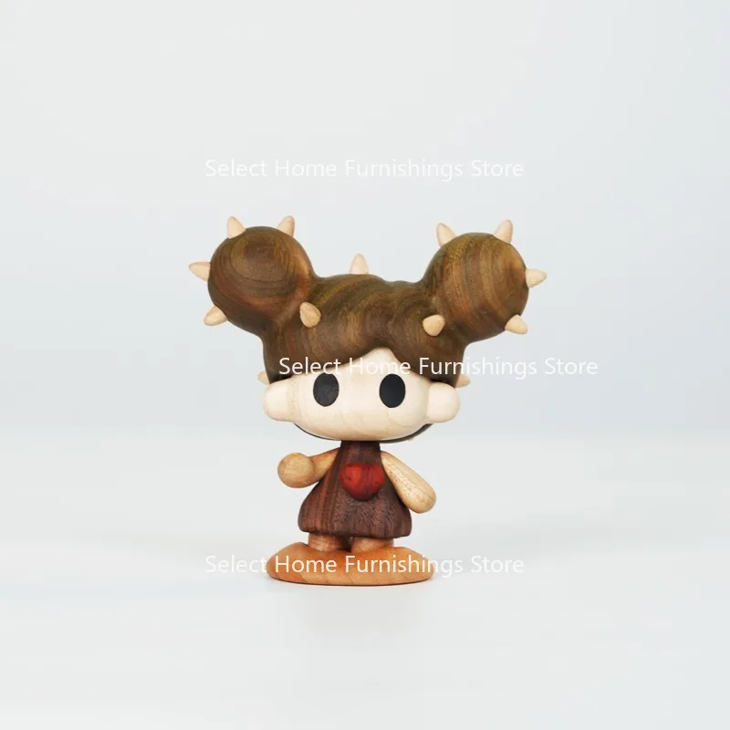 

Suitable for Figure Wooden Tide Play Personalized Gift Desktop Creative Ornament Cactus Ball