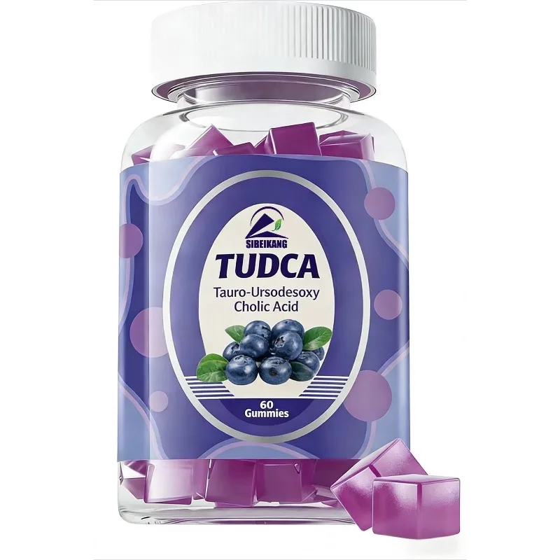 

TUDCA Soft Candy 1000mg with Milk Thistle 500mg - Liver Detoxification and Digestive Health Support 60 gummies