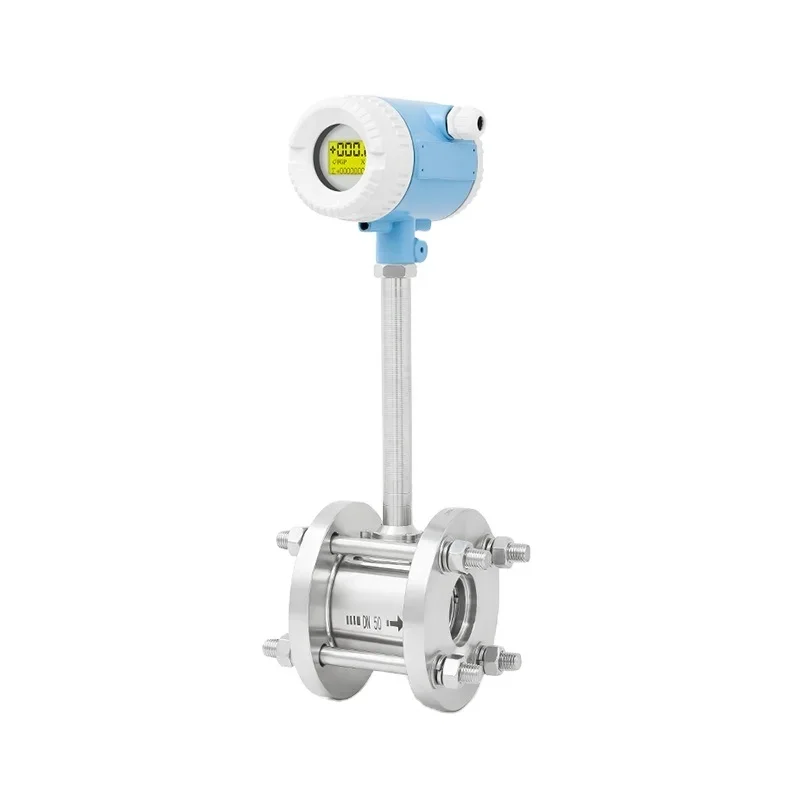 

Vortex Flowmeter with digital display Vortex Street Flow Meter sensors DN15-1600 Steam Air Flow Measuring Tools