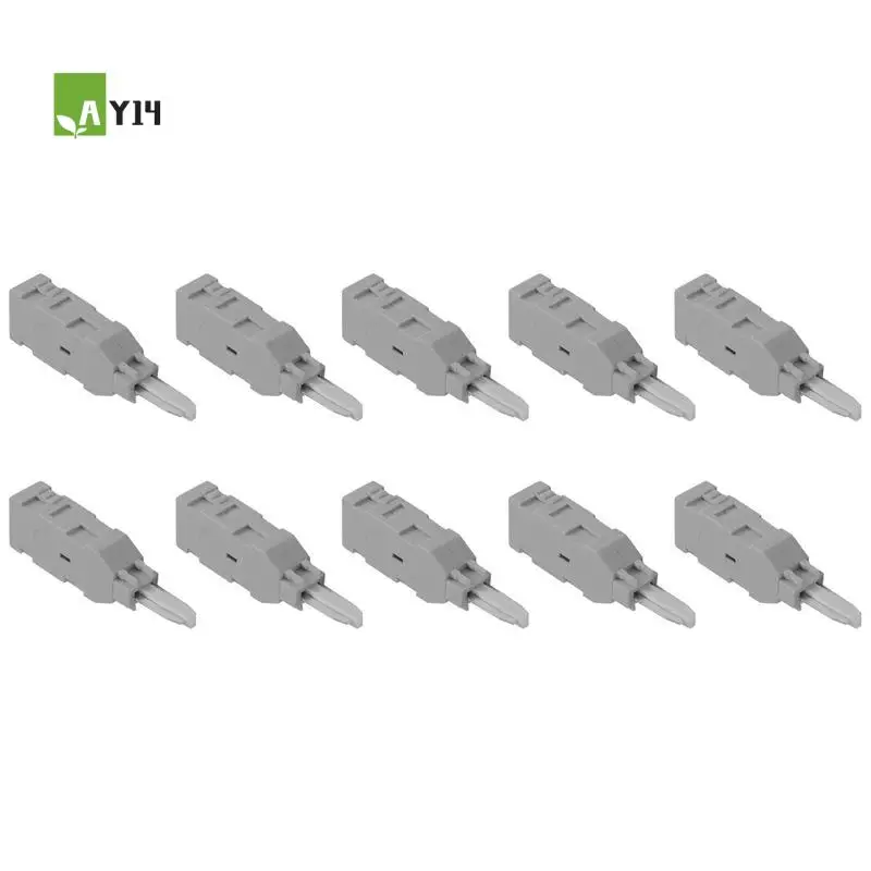AY14 -10Pcs 110 Test Head Rj11 Voice Connector Mdf Check Phone Voice For Krone Module Telecom Patch Panel