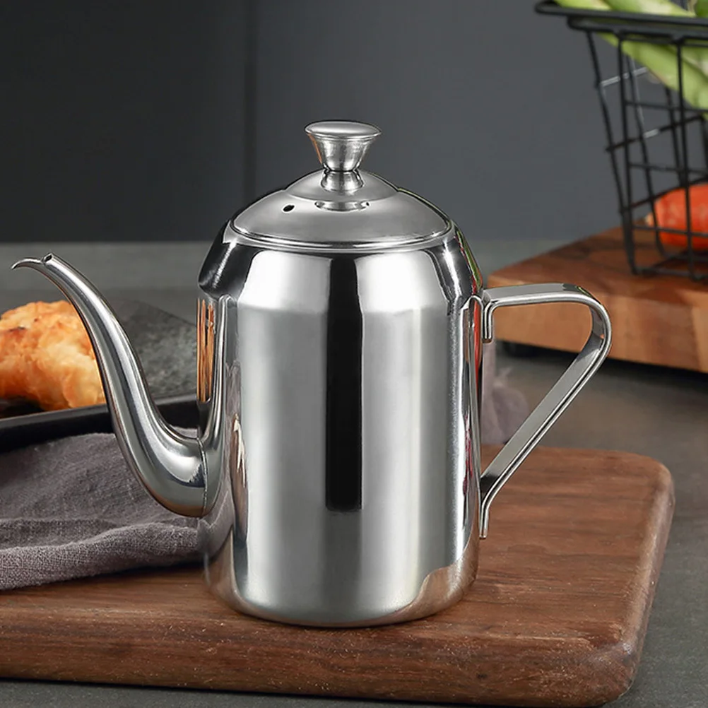 

1Pcs 720ml Stainless Steel Oil Can Recycle Family Oil with Filter Net Easy to Use in Kitchen Kitchen Storage Bottle