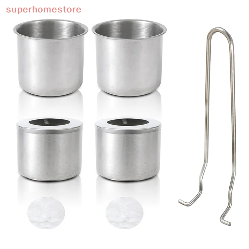 Этановые горелки, биоэтанольные горелки из нержавеющей стали, набор горшков, этанольная камера со стекловолоконной шерстью для балкона, террасов, сада