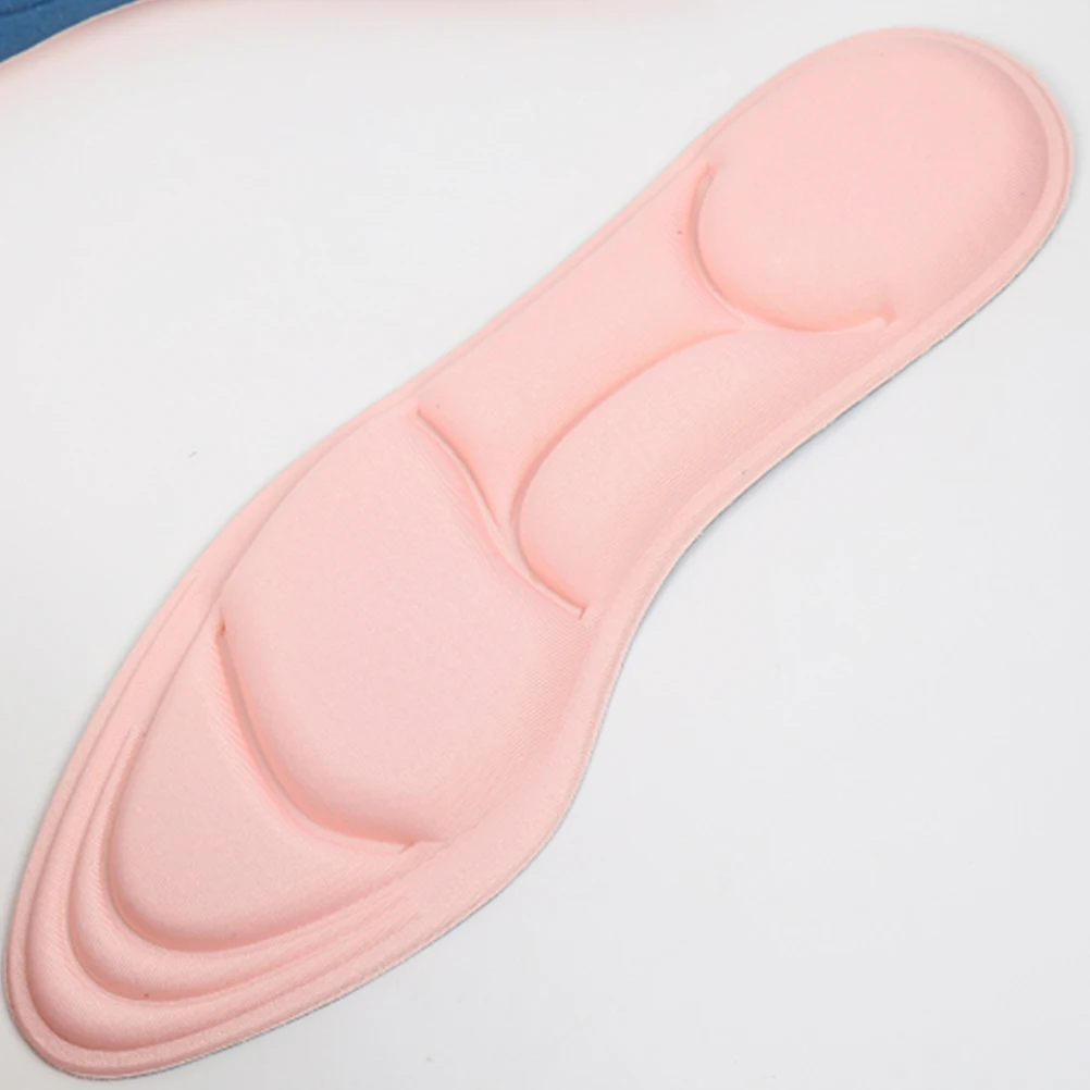 

2 Pairs Sports Insole Super-soft Sponge Insoles Comfortable Exercise Absorption Pad Breathable Insert