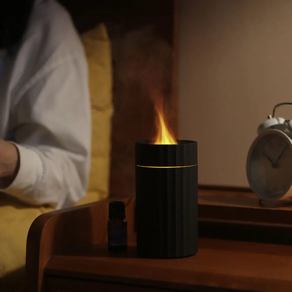 لهب ملون سيارة الناشر المرطب الهواء ناشر رائحة المرطب 7 لهب ألوان USB بالموجات فوق الصوتية ناشر رائحة لغرفة المنزل