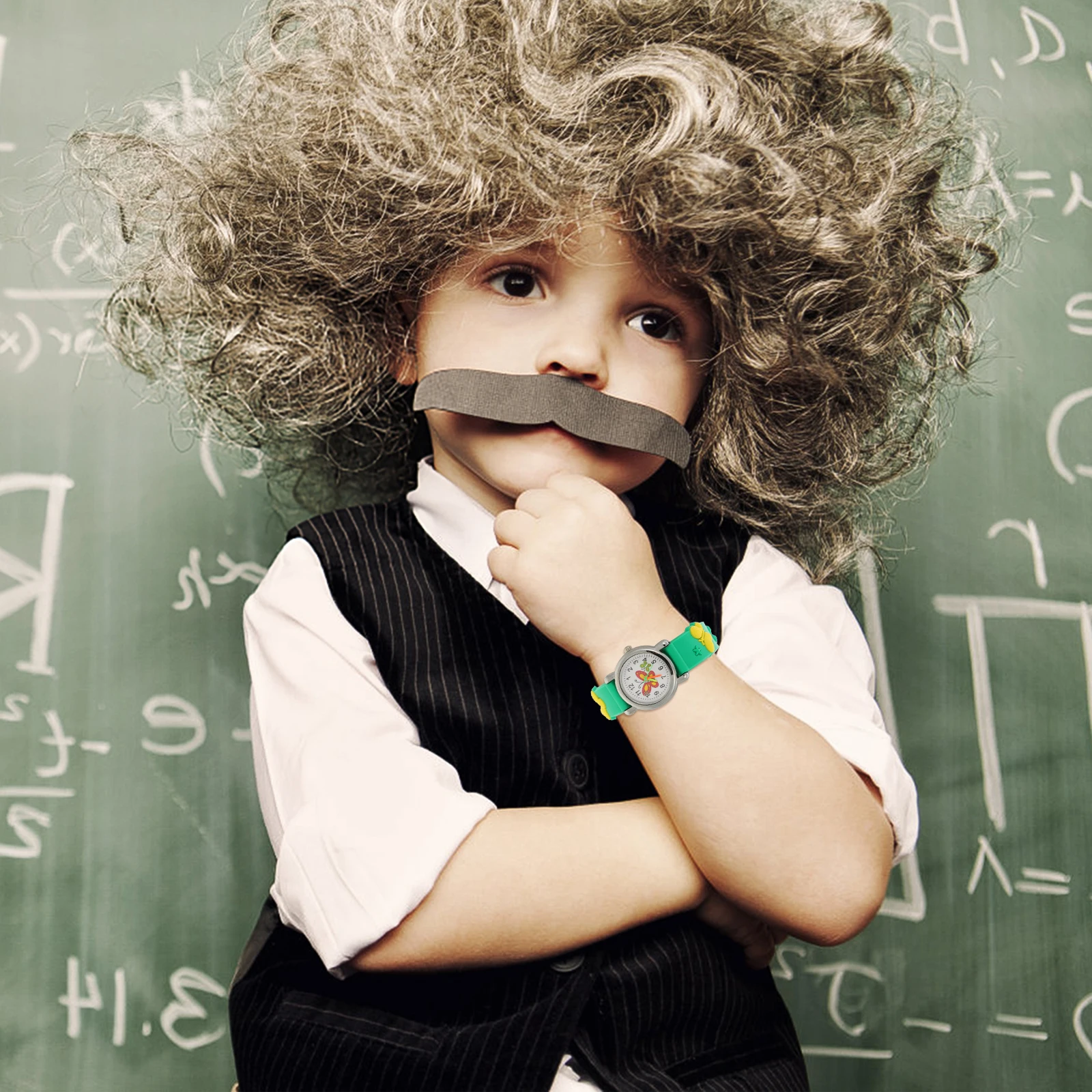 Butterfly Pattern Watch Cartoon Wrist Watches Cute The Gold