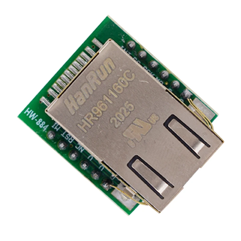 2 PZ/LOTTO USR-ES1 W5500 Chip di Nuova SPI Per LAN/ Ethernet Converter TCP/IP Mod Modulo