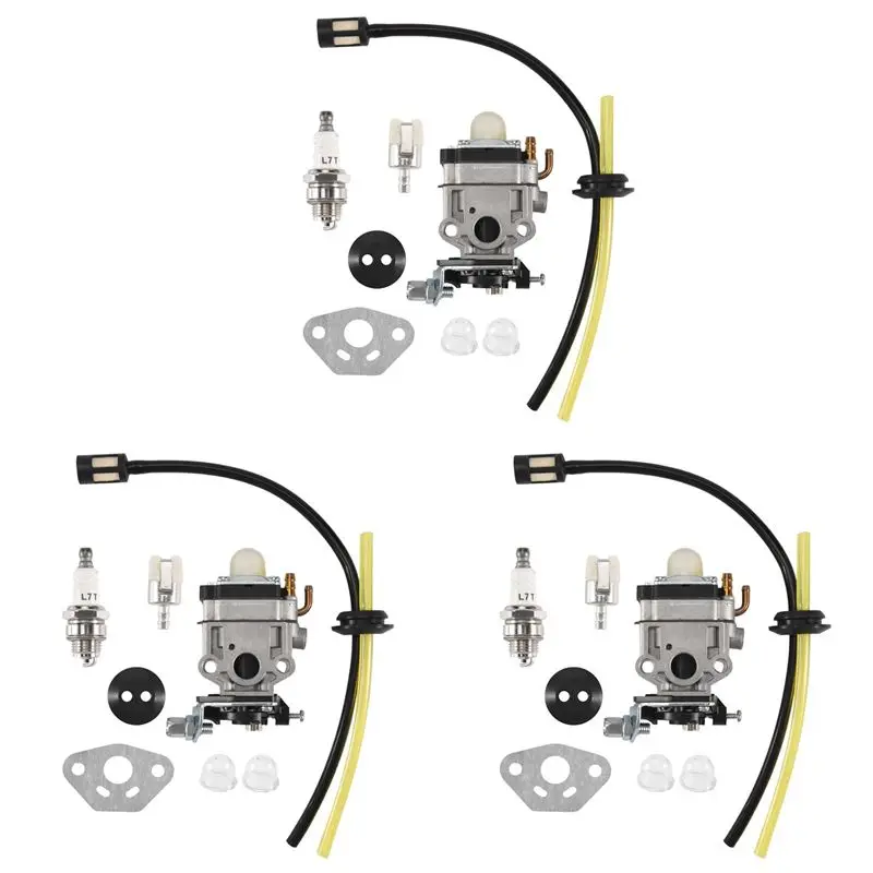 

Карбюратор BAAJ-3X для Kawasaki TH23 TH26 TH34 23CC 25CC 26CC 33CC 35CC, комплект свечей зажигания, замена