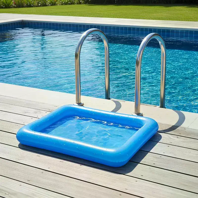 1pc Portable Foldable Pool Cleaning Basin, An Essential For Pool Maintenance Before Use, Can Also Be Used As A Foot Soaking Tub