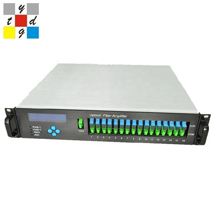 2022 High Power EDFA WDM  1550nm 32Port CATV Fiber Optical Amplifier  EDFA