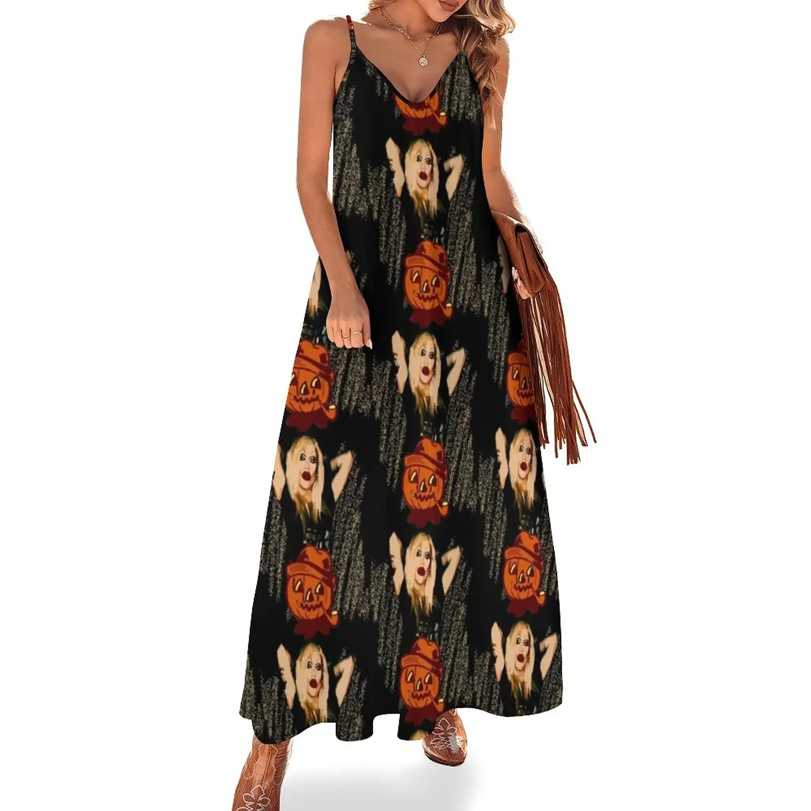 

Sharon Needles Sleeveless Dress luxury dresses Dress woman Dress