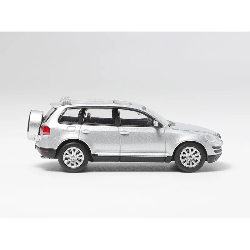 SHADOW Diecast 1/64 Scale Touareg Spare Tire Version Alloy Car Model Collectible Toy Decorative Ornament