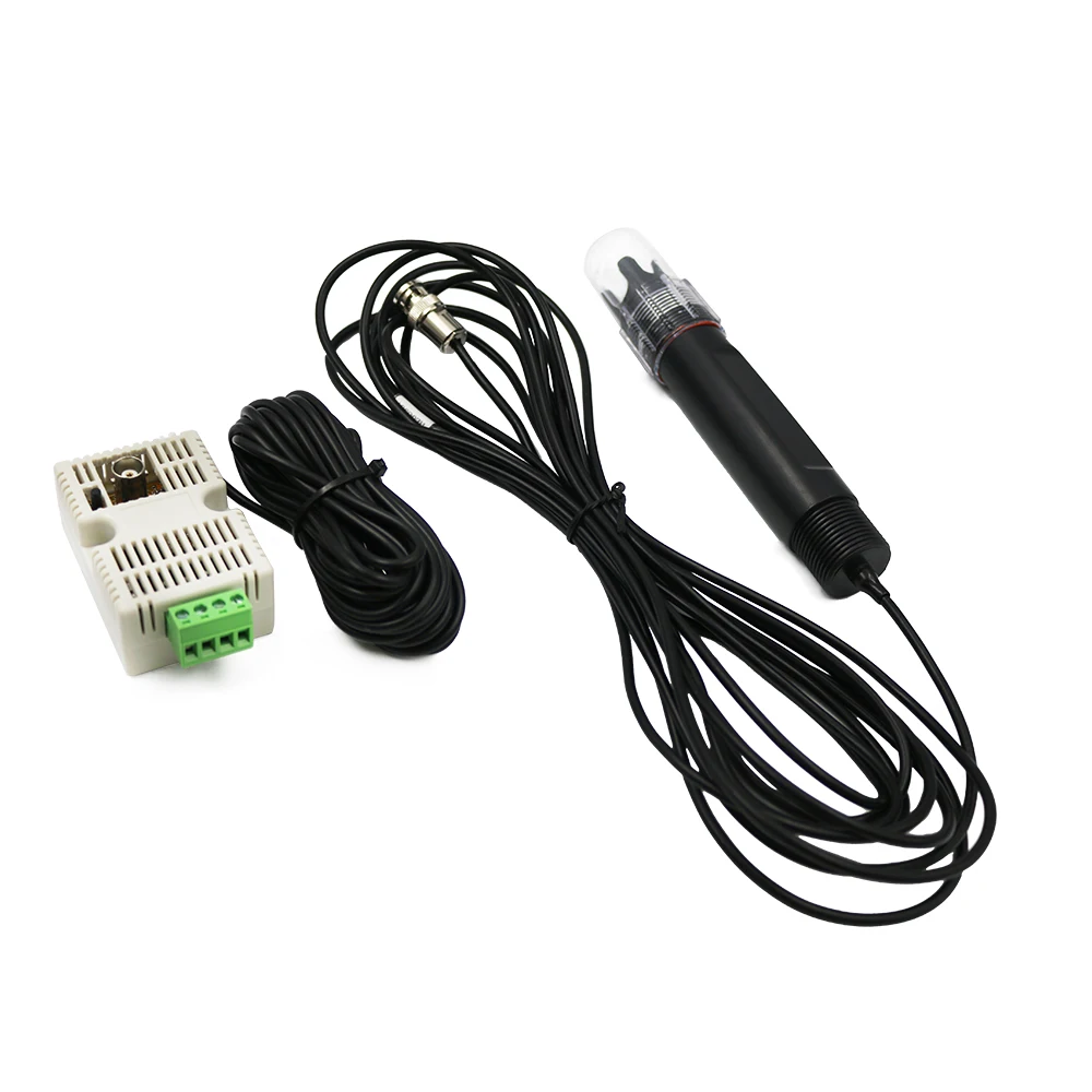 

RS485 4-20mA 0-5V 0-10V Output Temperature Detector Probe Module Kit Online Digital ORP Sensor for Water Quality