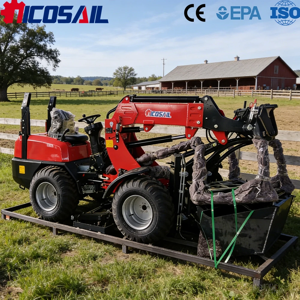 

KZL918 Small Telescopic Boom Loader CE Approved Euro 5 Strong Power Durable Structure for Narrow Space