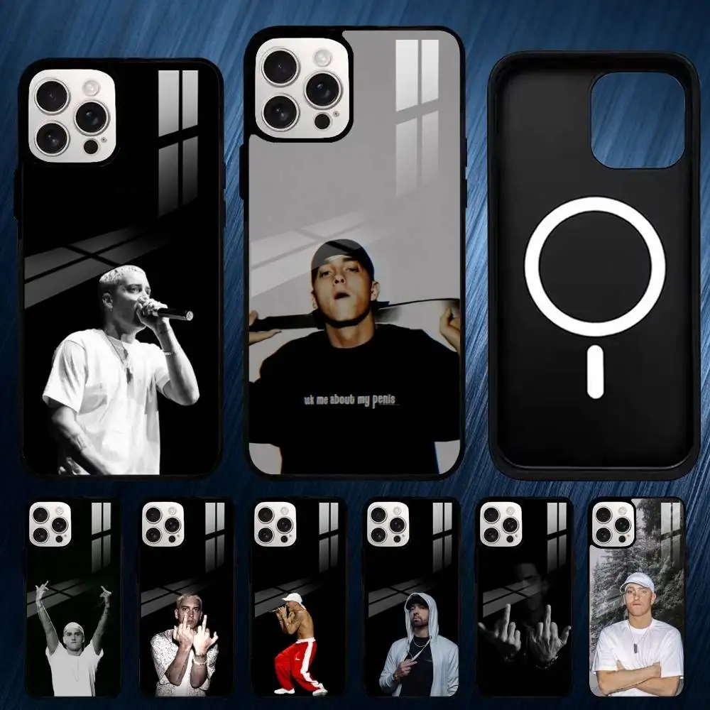

R-Rapper T-Tobey E-Eminem Phone Case For iPhone17,16,15,14,13,12,11,Plus,Pro,Max For Magsafe Wireless Charging case