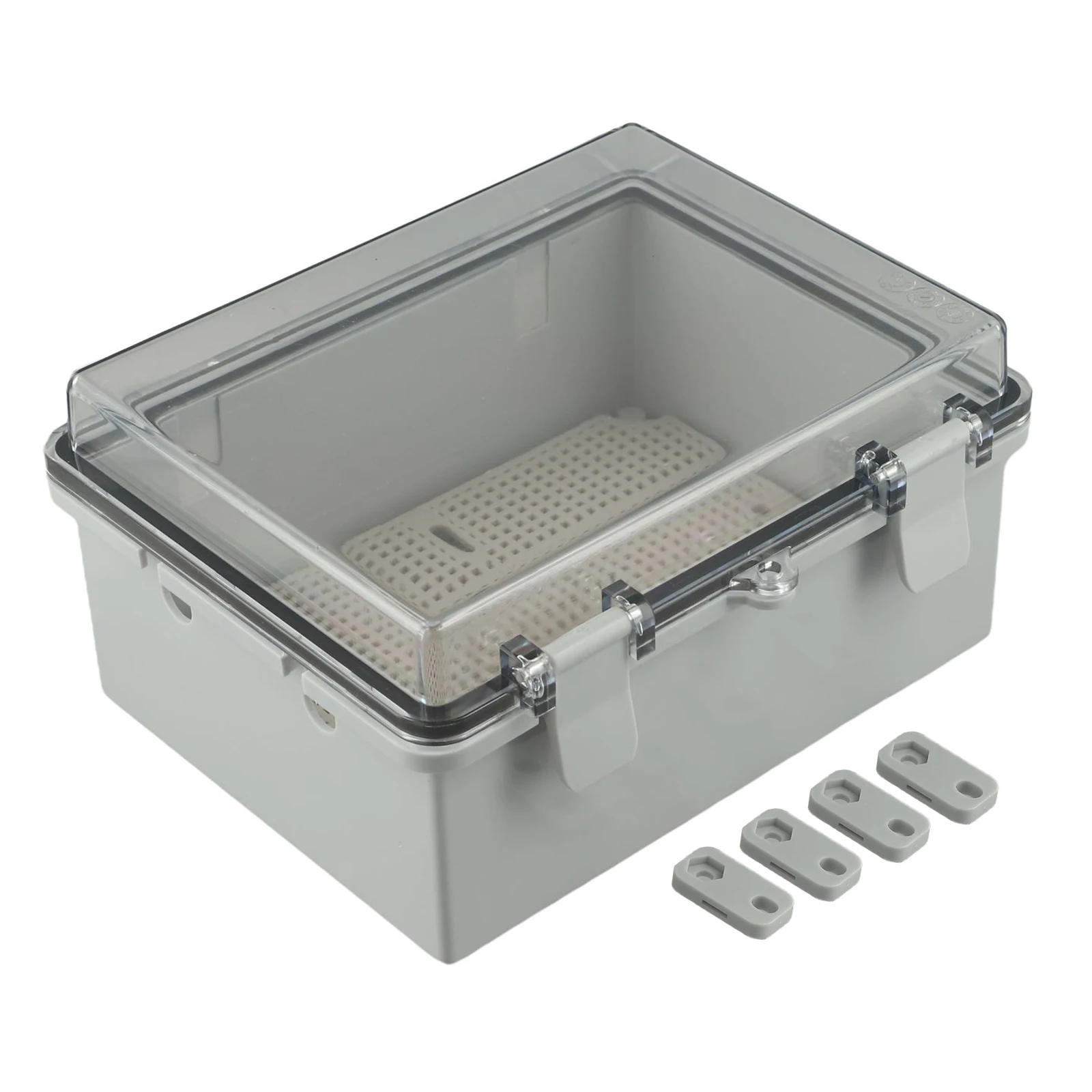 Advanced Protective Socket Box with Transparent Lid Perfectly Designed for Both Home and Industrial Applications Outdoors