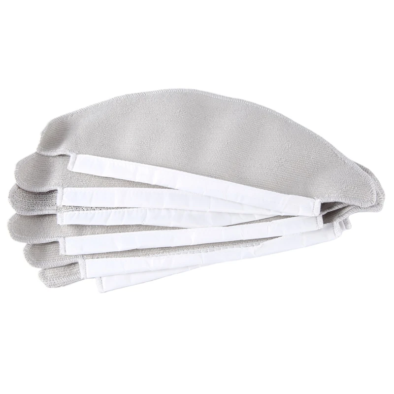 6 ชิ้นผ้าซับสําหรับ Xiaomi Viomi V5 / V5 Pro ผ้าเช็ดทําความสะอาด Rags อุปกรณ์เสริมเครื่องดูดฝุ่นอะไหล่ทดแทน