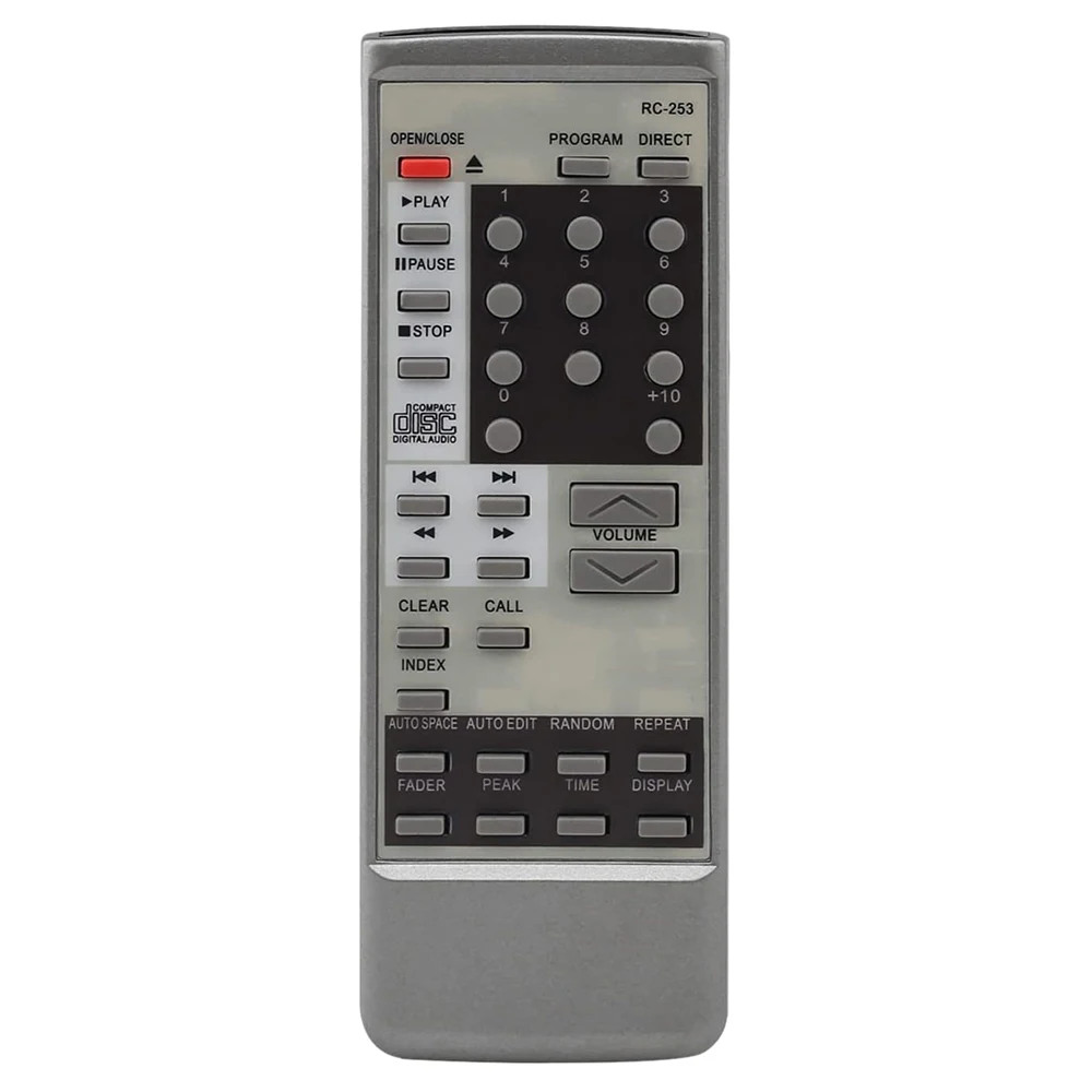 New Replacement RC-253 Remote Control For DENON CD Player DCD790 DCD1500 DCD1015 DCD1560 DCD1610 DCD1450AR DCD2800
