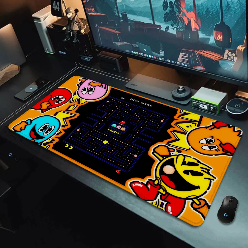 

Computer Mouse Pad Speed P-Pac-ManS Desk Mat Mousepad Gamer Gaming Accessories Pc Cabinet Keyboard Office Mats Xxl Large Mause