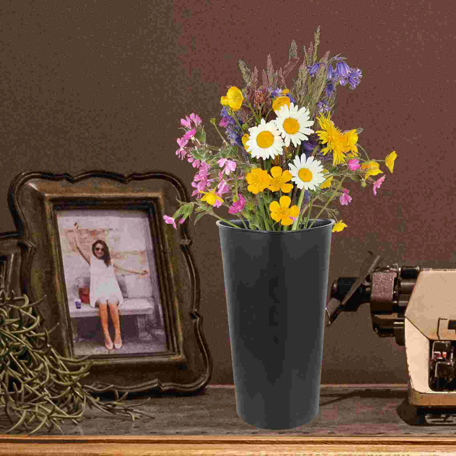 

Plant Decorative Plants Bucket Shop Flower Stand Plastic Wake Raw Material Holder Pot Balcony Barrels