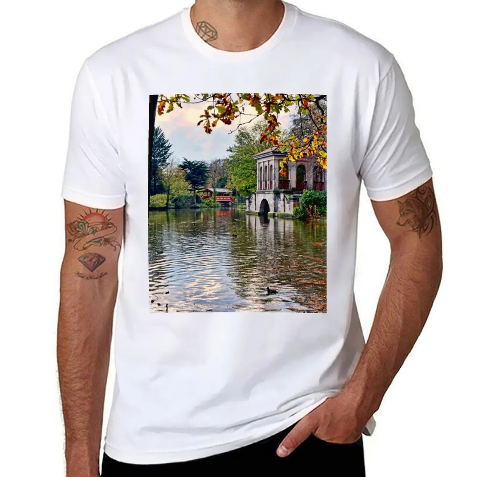 

Birkenhead Parks Iconic Boathouse T-Shirt man t shirts for men anime t shirts for man T-Shirt