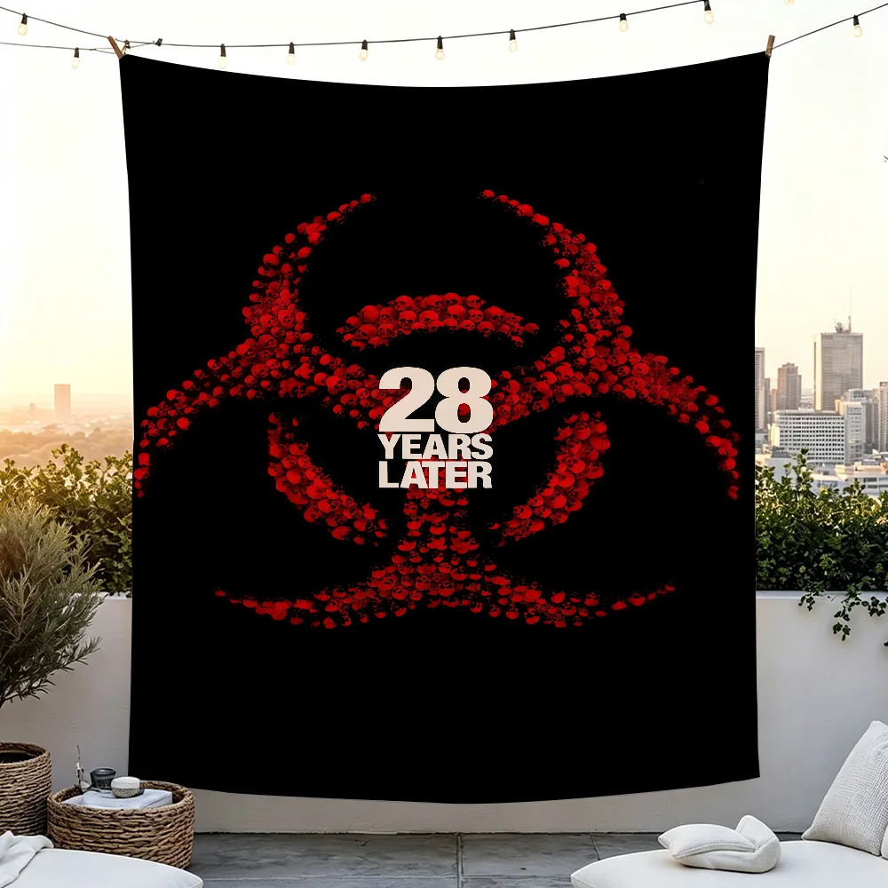2026 Movie 28 Years Later The Bone Temple Flag For Football Festival Halloween Gym Outdoor Garden Sports Party Gift Decor Banner