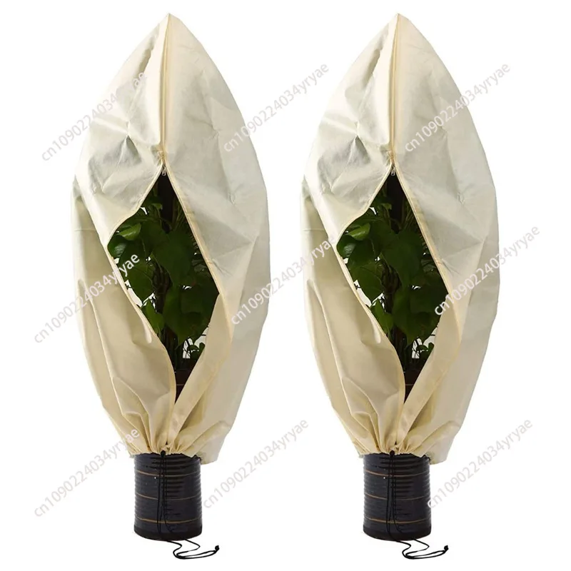Thickened plant antifreeze cover Winter garden plant antifreeze and warm protective cover Non-woven cold cover
