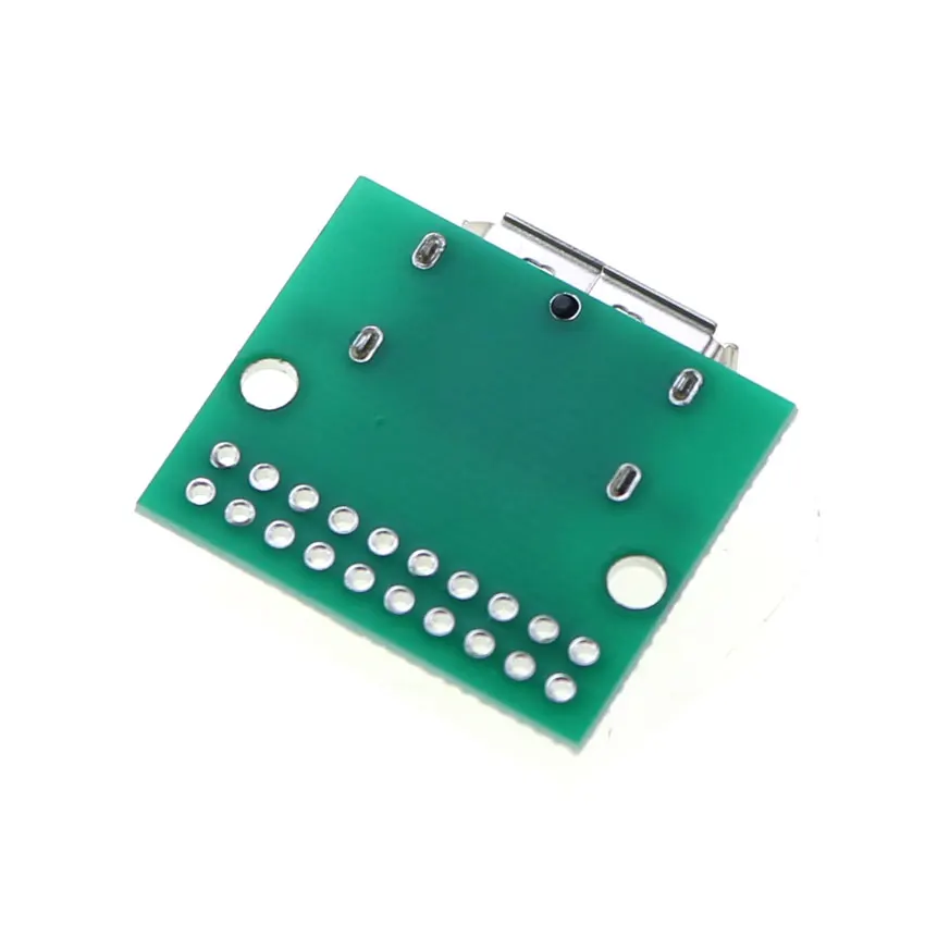 Cltgxdd 1pcs Compatible-HDMI Display Port DP Test Board 20Pin 20P Female Socket Connector with PCB Board
