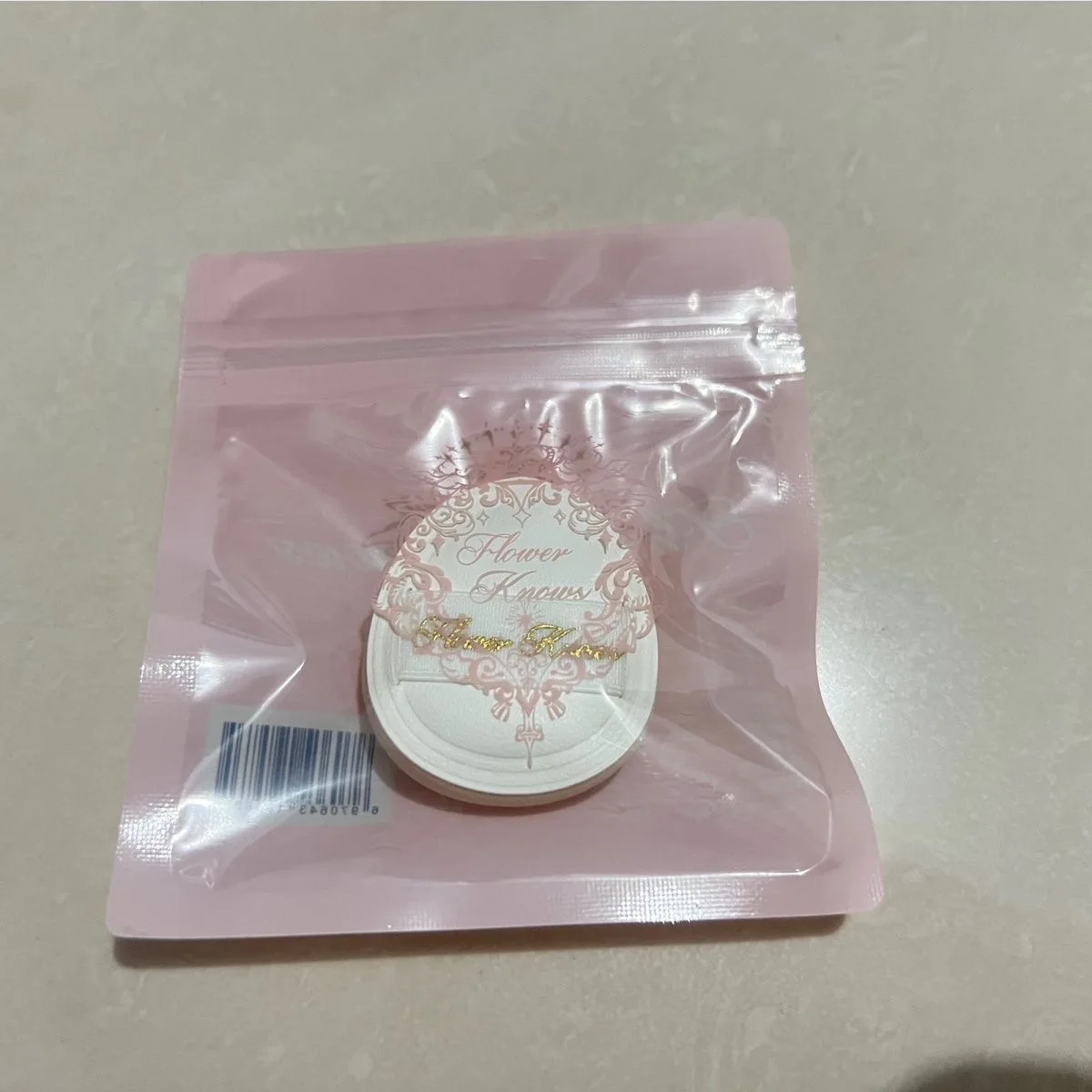 Flower Knows Mini-Finger-Puderquaste für Augen und Ecke, superweicher Schwamm, Baumwollmixer, Foundation-Mix, 2 Stück/Packung, Make-up – Detail 8