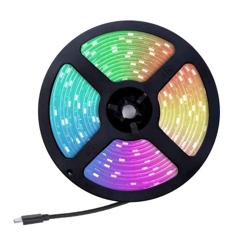 Custom Hotel 100m Roll 100ft TV Acrylic Ambient Light RGB Light Emitting Diode Smart Home Automation