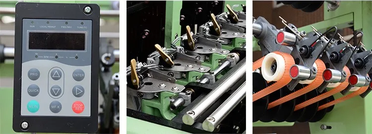 Prezzo della macchina per la produzione di cerniere in nylon ad alta velocità standard RPM 1700 + prezzo della macchina per cerniere