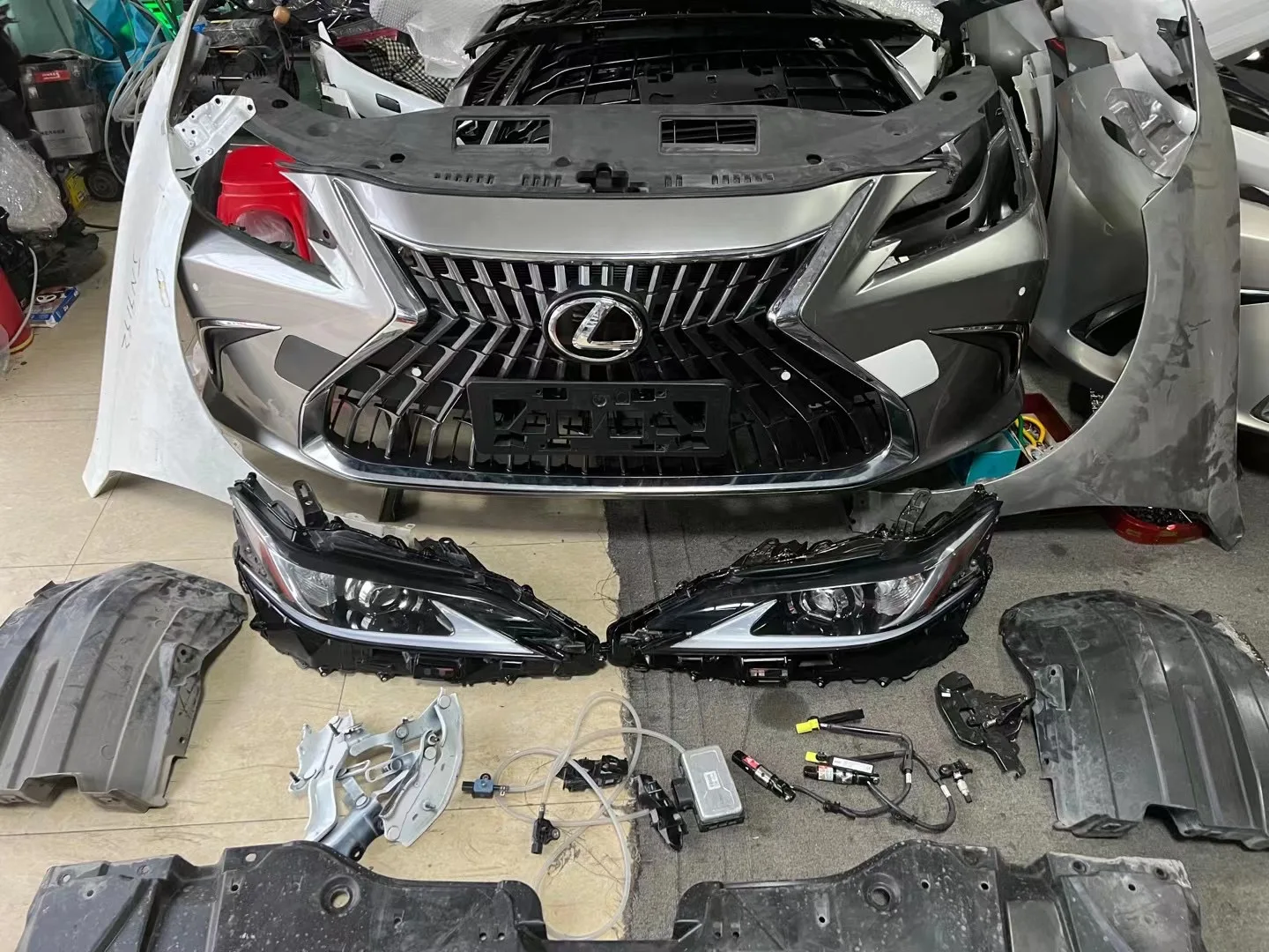 for Lexus 2022ES260 front face ES250  bumper ES300H full car accessories ES200   assembly