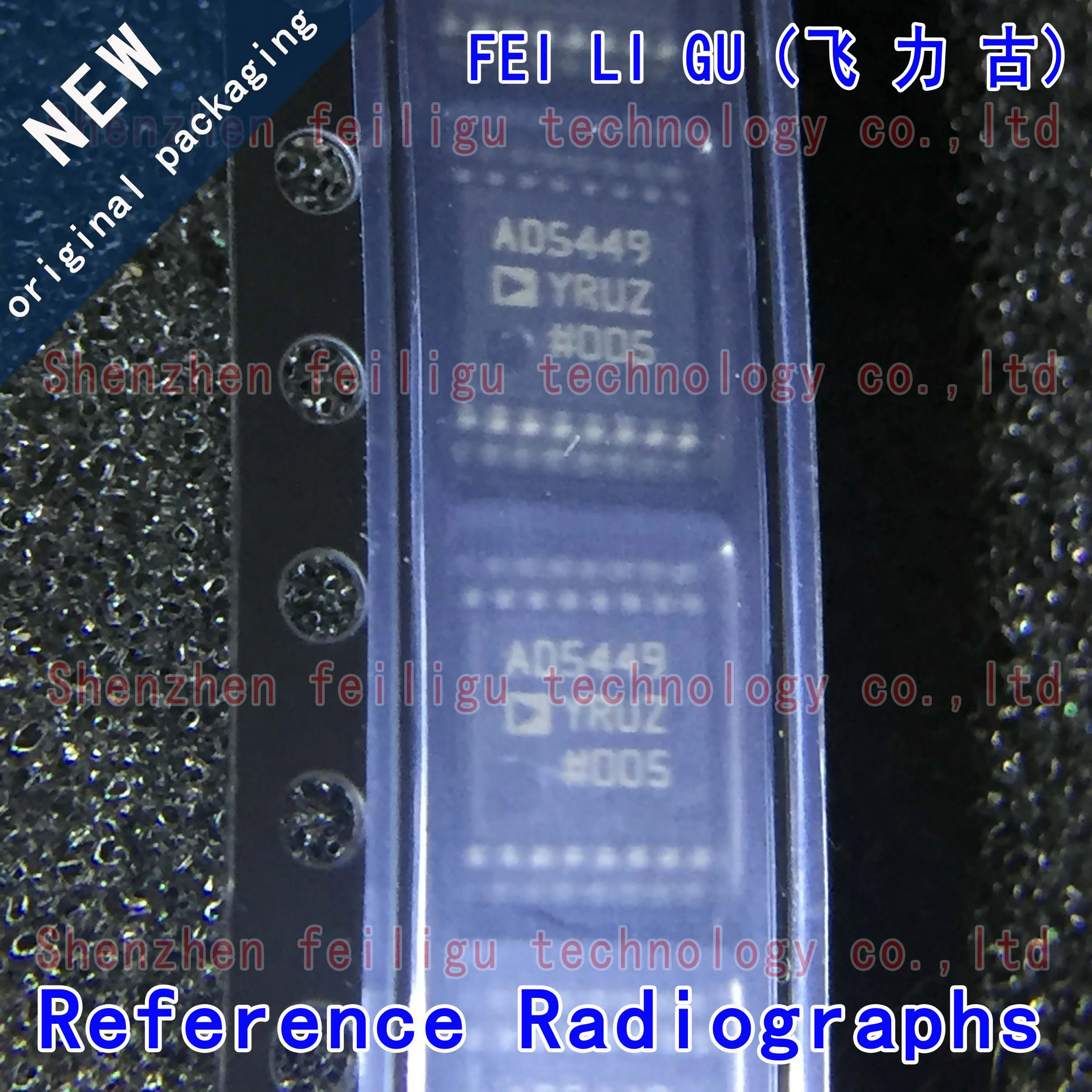 1~30CPS 100% New original AD5449YRUZ-REEL7 AD5449YRUZ AD5449YRU AD5449 Package TSSOP16 12-bit DAC Chip Electronic Components