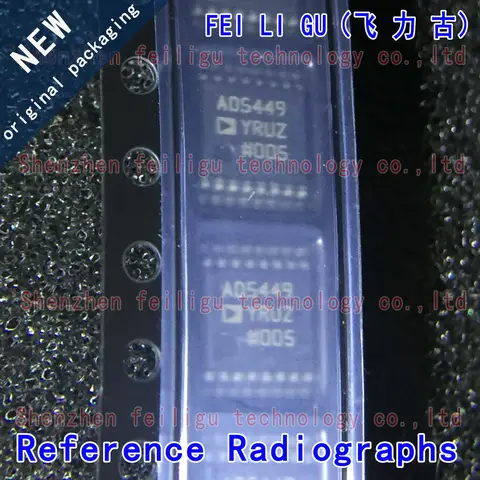 1 ~ 30CPS 100% 새 원본 AD5449YRUZ-REEL7 AD5449YRUZ AD5449YRU AD5449 패키지: TSSOP16 12 비트 DAC 칩