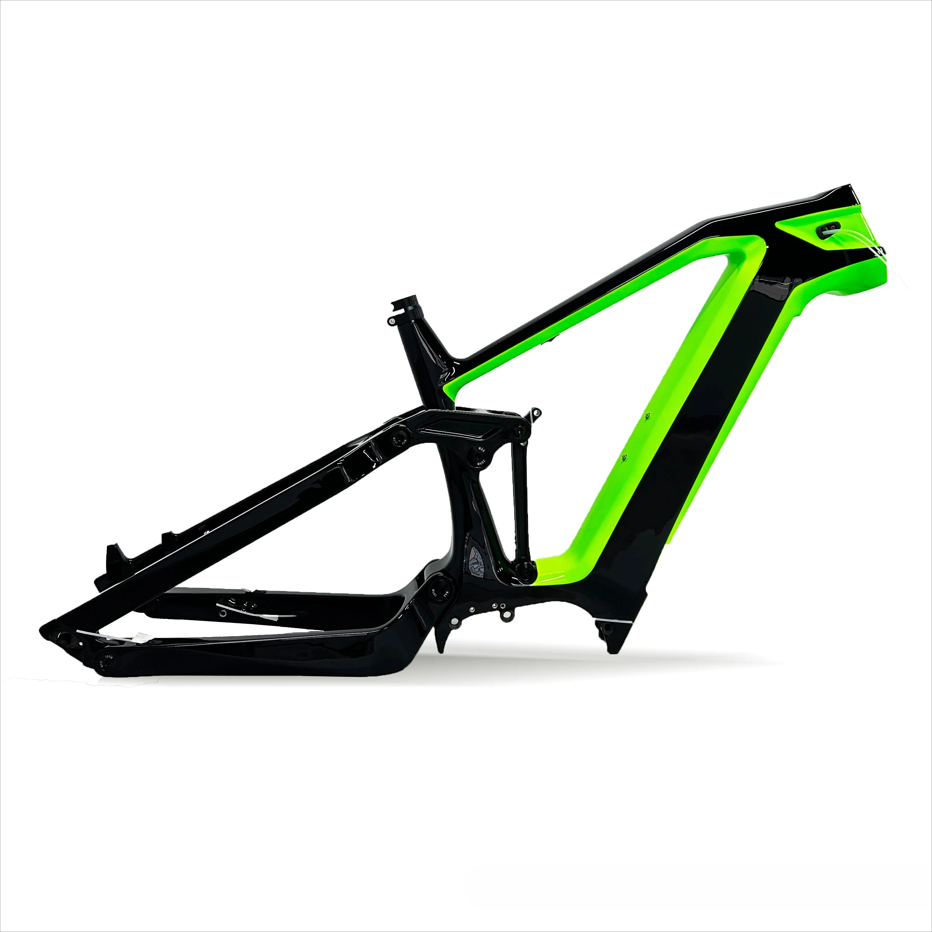 Mountain 27*3.0 Bike Frame 29*2.3 250w 500w Fat Ebike Frame 26*4.8 750w 1000w Full Suspension Carbon Fiber Electric Bike Frame