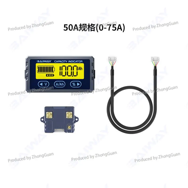 Coulomb Meter, Battery  Monitor, Battery Replacement Restoration Power Meter, Lithium Iron Phosphate