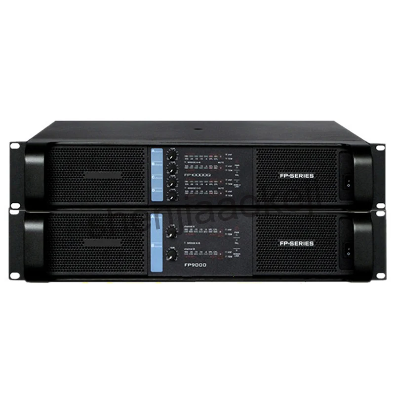 เครื่องขยายเสียงแถว FP10000Q 4ลำโพงติดรถยนต์4*1350W แอมป์สายเครื่องขยายเสียงเสียงระดับมืออาชีพ