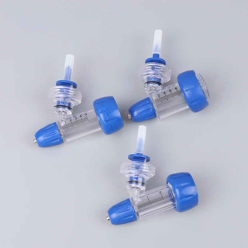 1PC 2/5/10ml Automatic Veterinary Continuous Syringe Animal Adjustable Vaccine Injector Livestock Sheep Cow Injection Tool