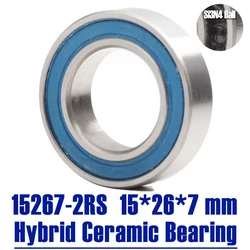 15267 Hybrid Ceramic Bearing 15*26*7 mm ( 1 PC ) Bicycle Bottom Brackets Spares 15267RS Si3N4 Ball Bearings 15267-2RS