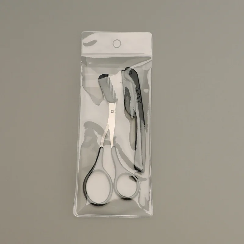 Eyebrow Trimmer Eyebrow Scissors Two-piece Set with A Variety of Optional Beauty Tools and Eyebrow Shaving Tools Set